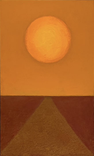 Maria Hillfon  www.hillfon.com  Vägen - The Path, 70x115 målningar, paintings